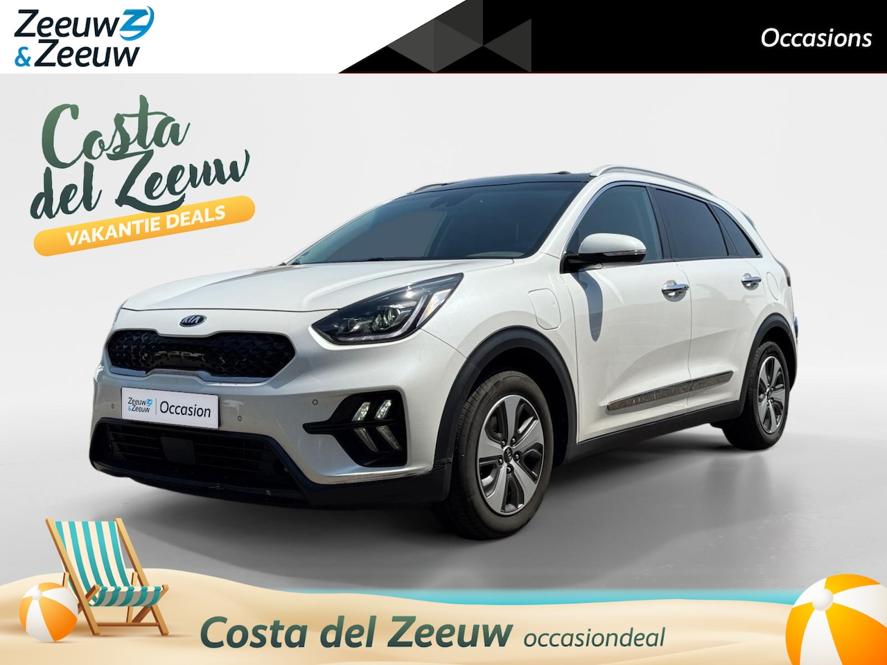 Kia Niro - 1.6 GDi PHEV ExecutiveLine | Stoel verwarming + ventilatie voor | Lederen bekleding | Schu - AutoWereld.nl