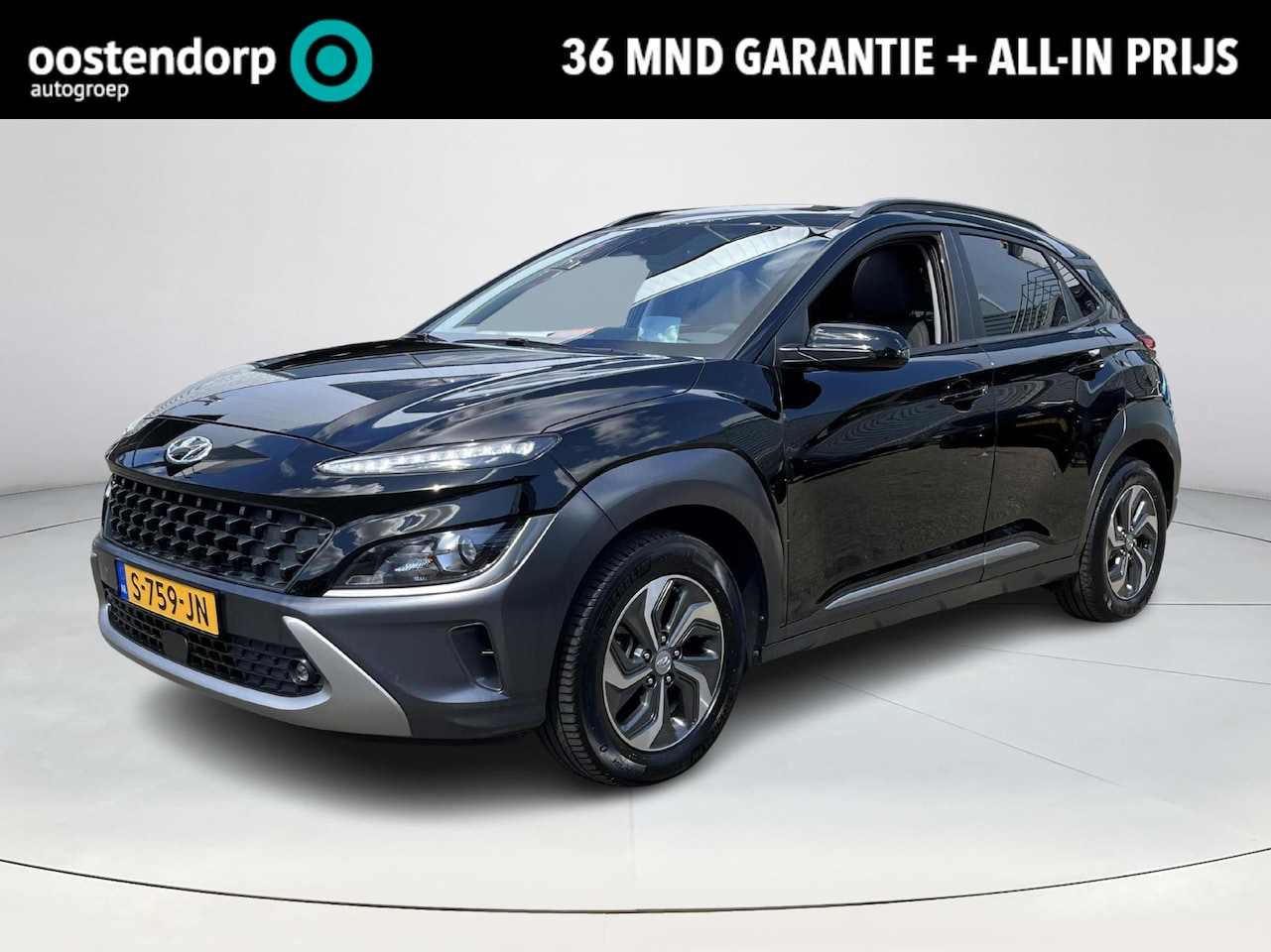 Hyundai Kona - 1.6 GDI HEV Fashion Sky | Rijklaarprijs! | Stoelverwarming | HUD | Apple Carplay/Android A - AutoWereld.nl