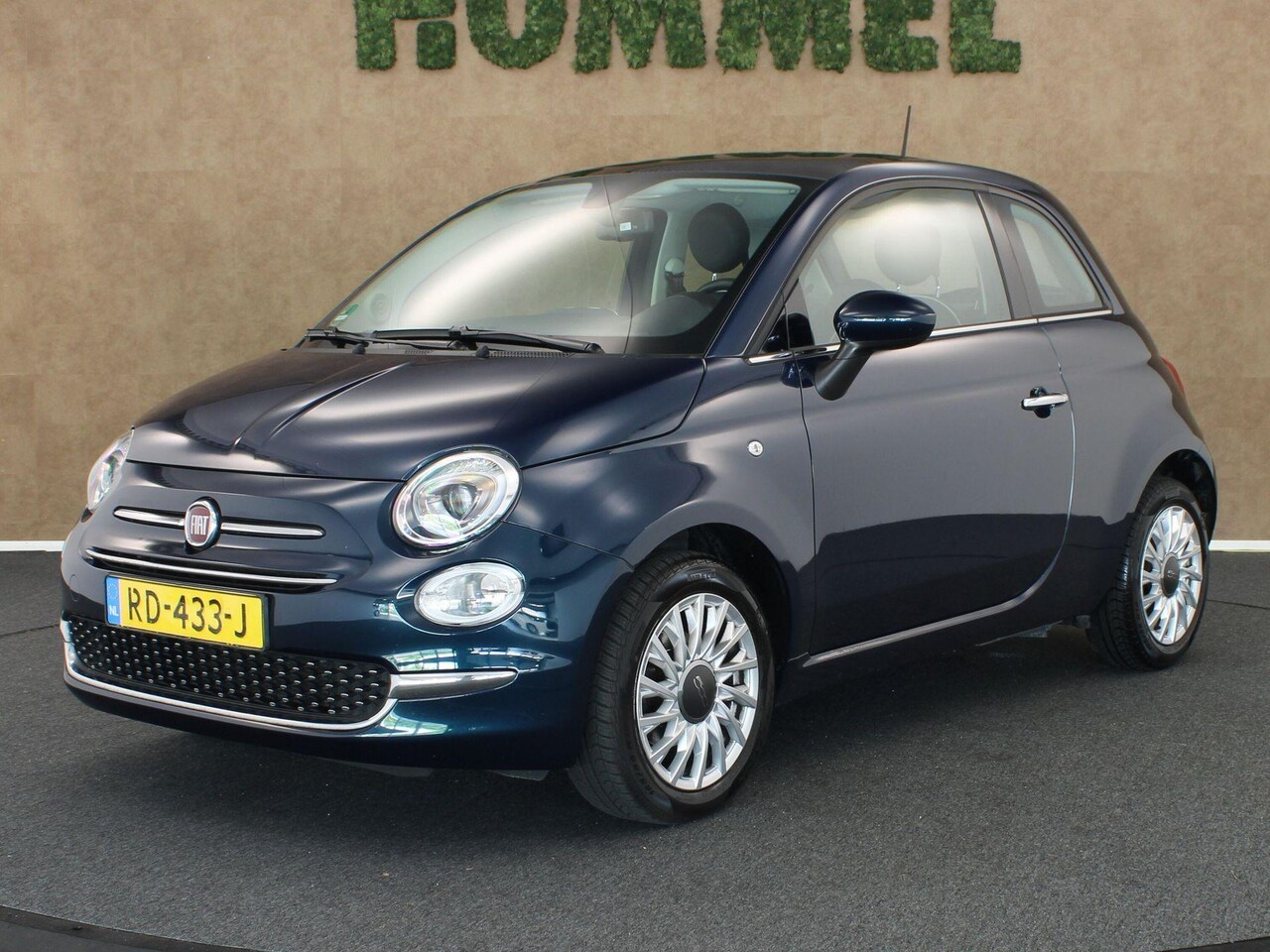 Fiat 500 - 1.2 Lounge - PANORAMADAK - NAVIGATIE - PARKEERSENSOREN ACHTER - MULTIMEDIA VOORBEREIDING - - AutoWereld.nl