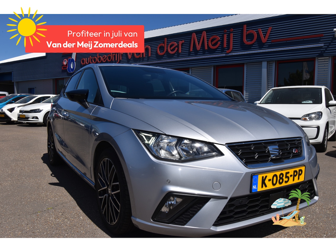 SEAT Ibiza - 1.0 TSI FR Business Intense 1.0 TSI FR Business Intense , CLIMATR , A UITRIJ CAM , PDC V+A , NAVI , CR CONTR , LMV17 , - AutoWereld.nl