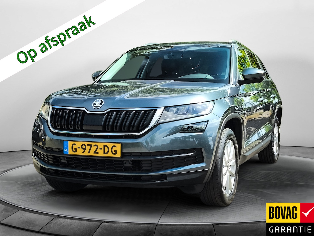 Skoda Kodiaq - 1.5 TSI Business Edition (150 PK) 2e-Eig, Skoda-Dealer-Onderh, 12-Mnd-BOVAG, NL-Auto, Leer - AutoWereld.nl