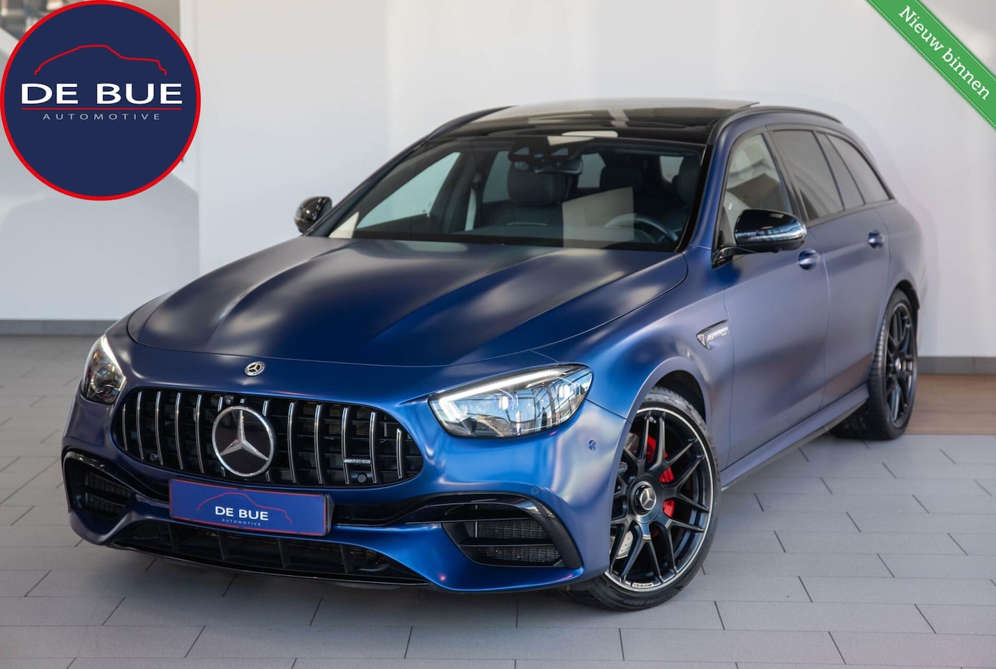 Mercedes-Benz E-klasse Estate - AMG 63 S 4MATIC+ 612PK Estate 1ste Eig. Pano Burmester Trekhaak Manufaktur UNIEK Dealer On - AutoWereld.nl