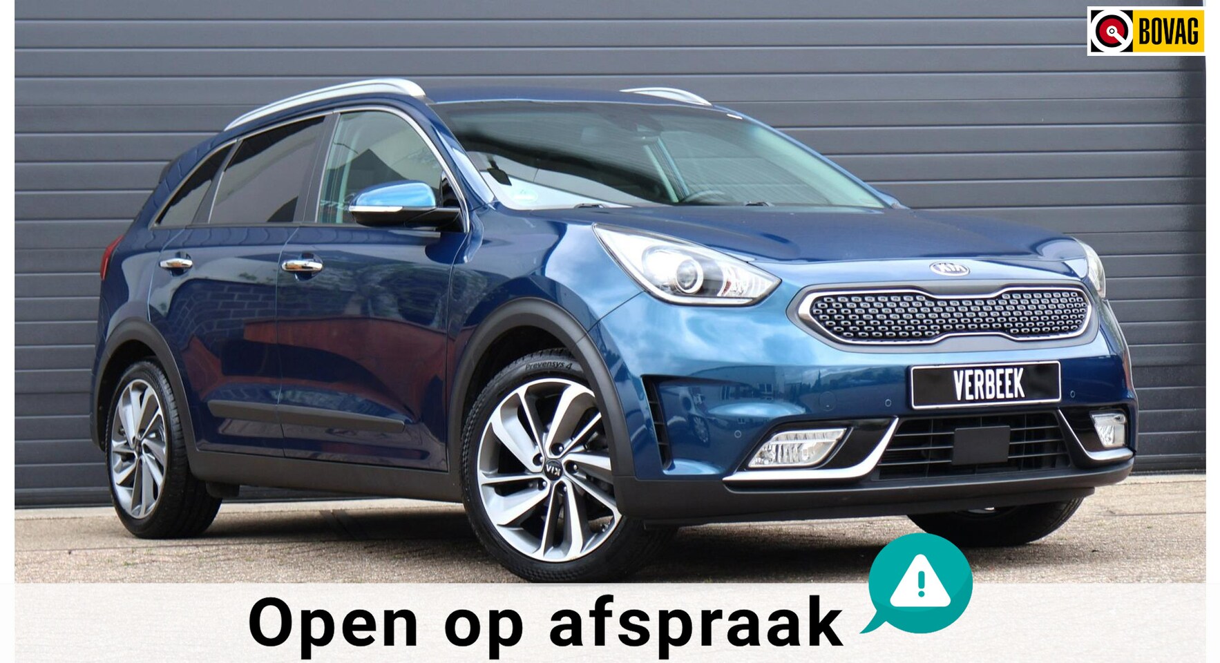 Kia Niro - 1.6 GDi Hybrid ExecutiveLine Leder/Navi/JBL/Luxe - AutoWereld.nl