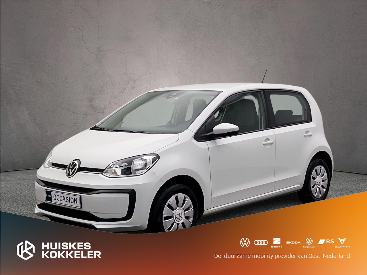 Volkswagen Up! - Move up 1.0 MPI 65pk Airco, DAB, Radio, Elektrische ramen voor, LED dagrijverlichting, Blu - AutoWereld.nl