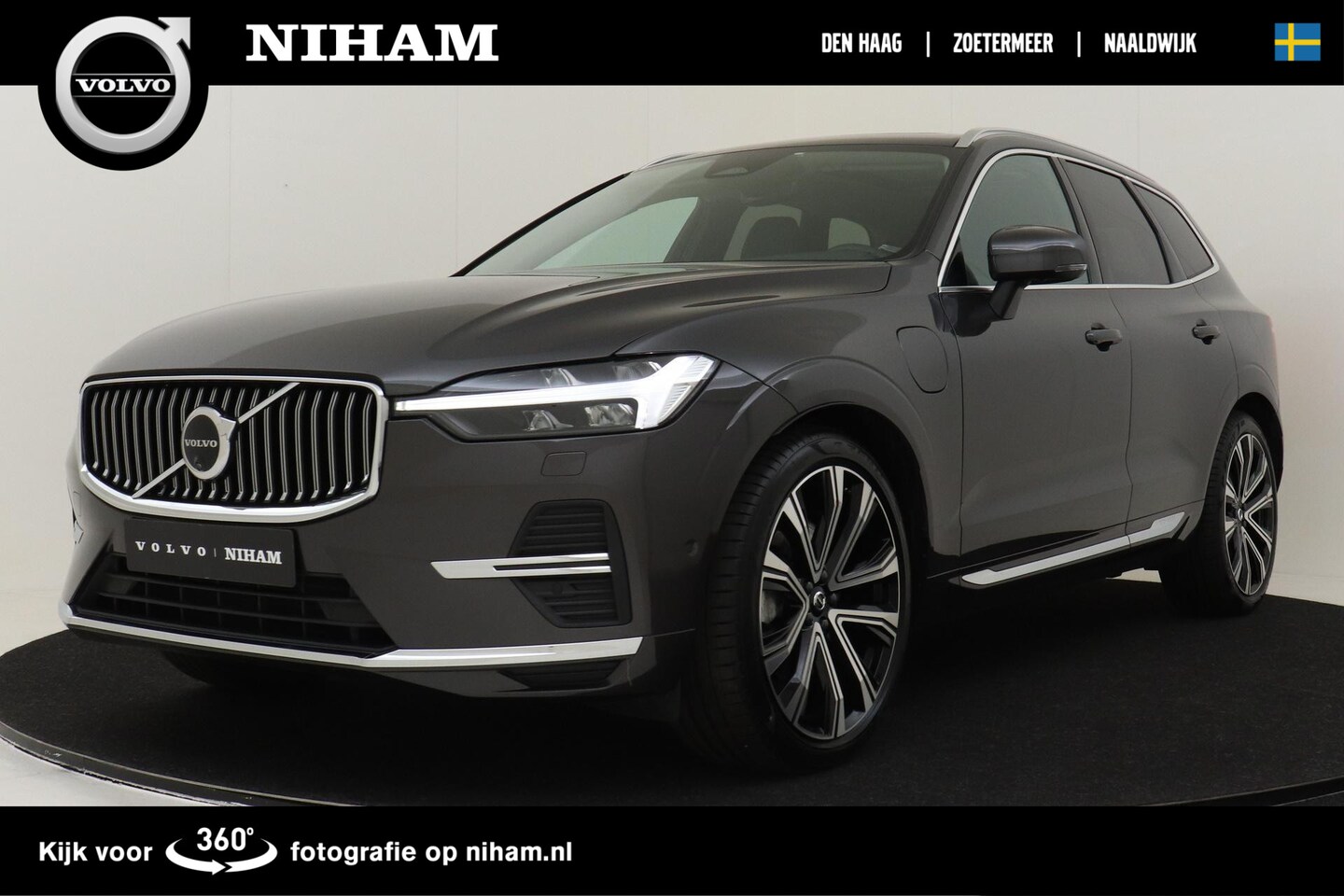 Volvo XC60 - T8 RECHARGE AWD PLUS BRIGHT -PANO.DAK|HARMAN/KARDON|360°CAM|ADAP.LED|LUCHTVERING|GEVENT.LE - AutoWereld.nl