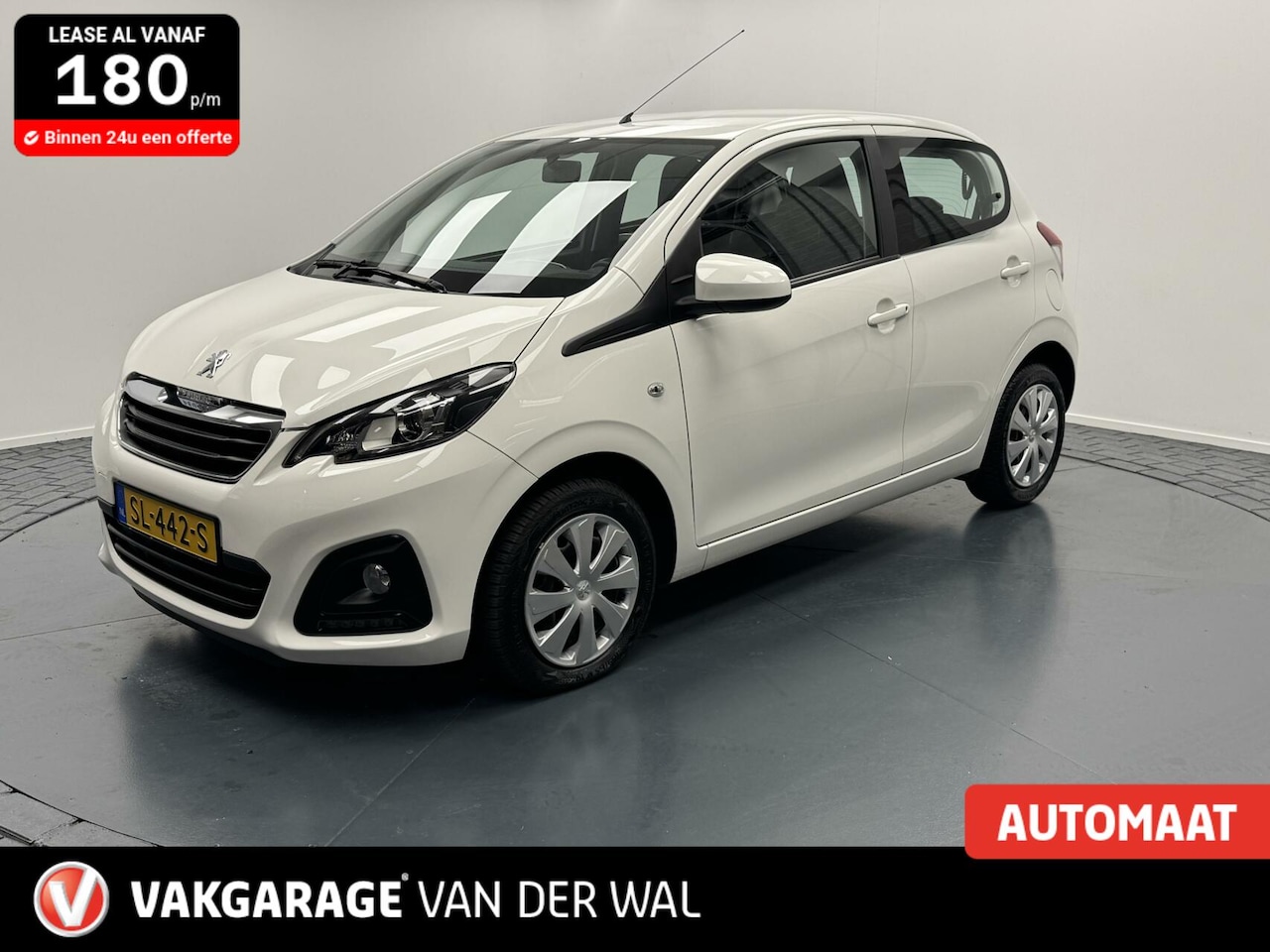 Peugeot 108 - 1.0 e-VTi Active Automaat-Airco-Bluetooth-Elek.ramen - AutoWereld.nl