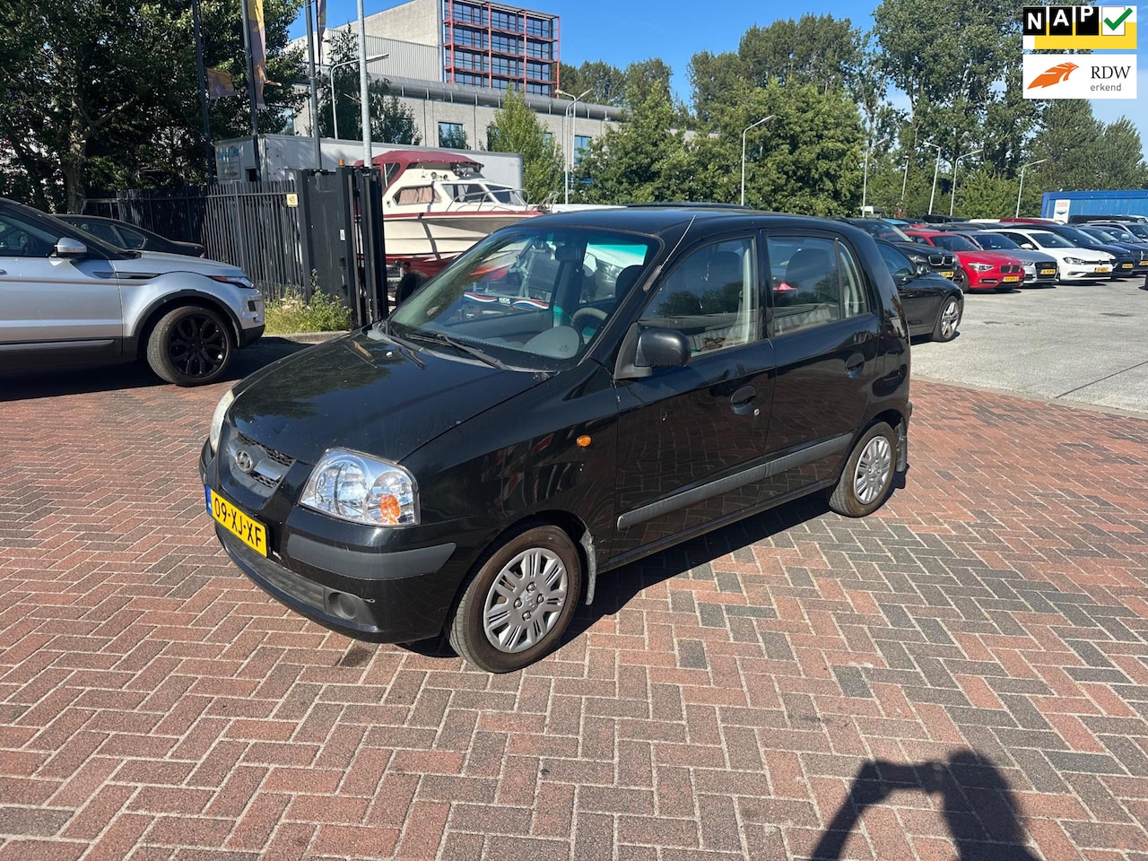 Hyundai Atos - 1.1i Active Cool Airco! Zwart! - AutoWereld.nl