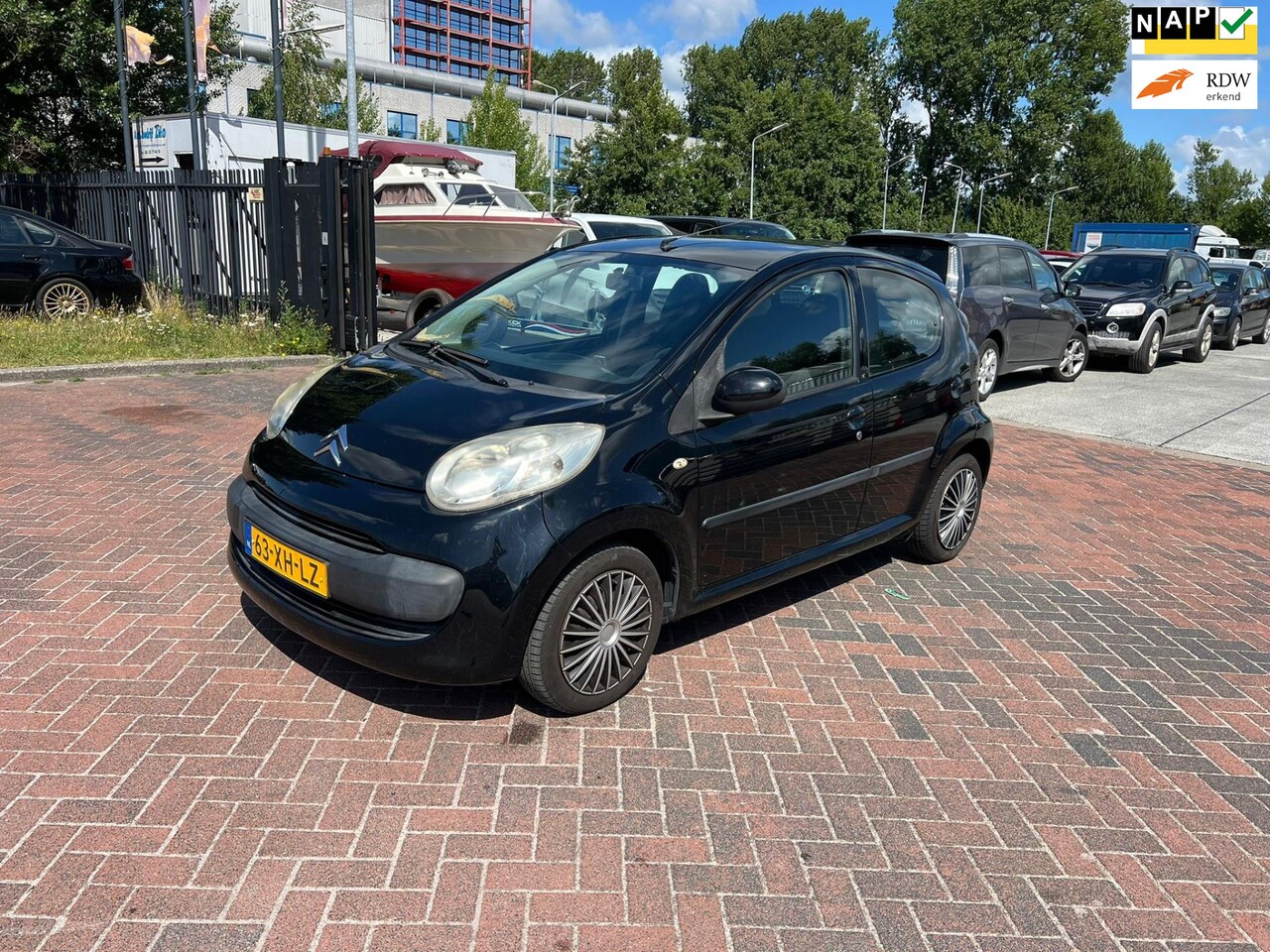 Citroën C1 - 1.0-12V Ambiance Airco! 5-DRS! Zwart! - AutoWereld.nl