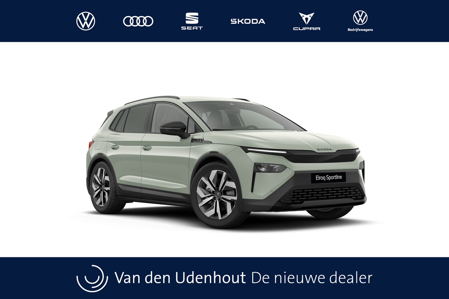 Skoda Elroq - 82 Elektromotor 286 1AT Sportline Automaat | KESSY (Keyless Entry and Start stop System) | - AutoWereld.nl