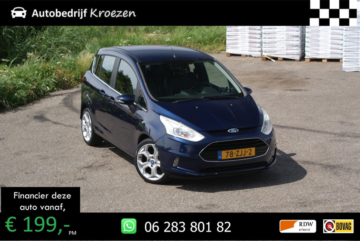 Ford B-Max - 1.6 TI-VCT Titanium | Automaat | PDC | Cruise Control| - AutoWereld.nl