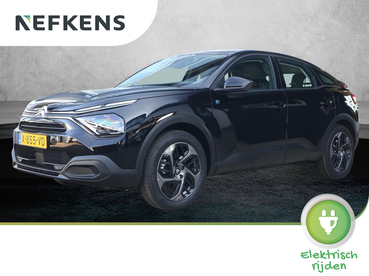 Citroën Ë-C4 - You 50 kWh Automaat | Pack Ambiance | Airco | Achteruitrijcamera | 3-Fase | Metaalkleur - AutoWereld.nl