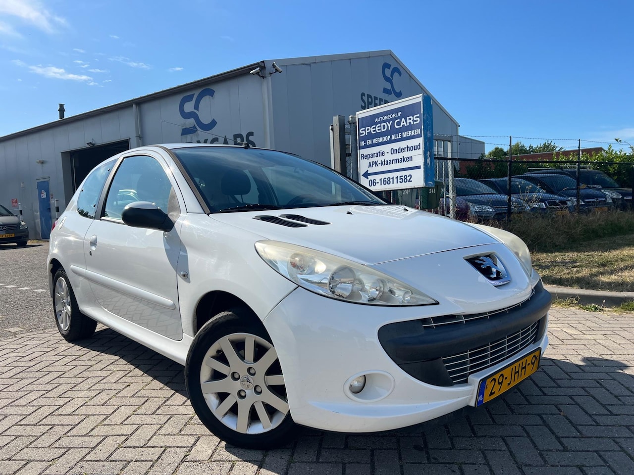 Peugeot 206 - 1.4 XS 2009 Wit Airco Elektr Ramen N.A.P - AutoWereld.nl