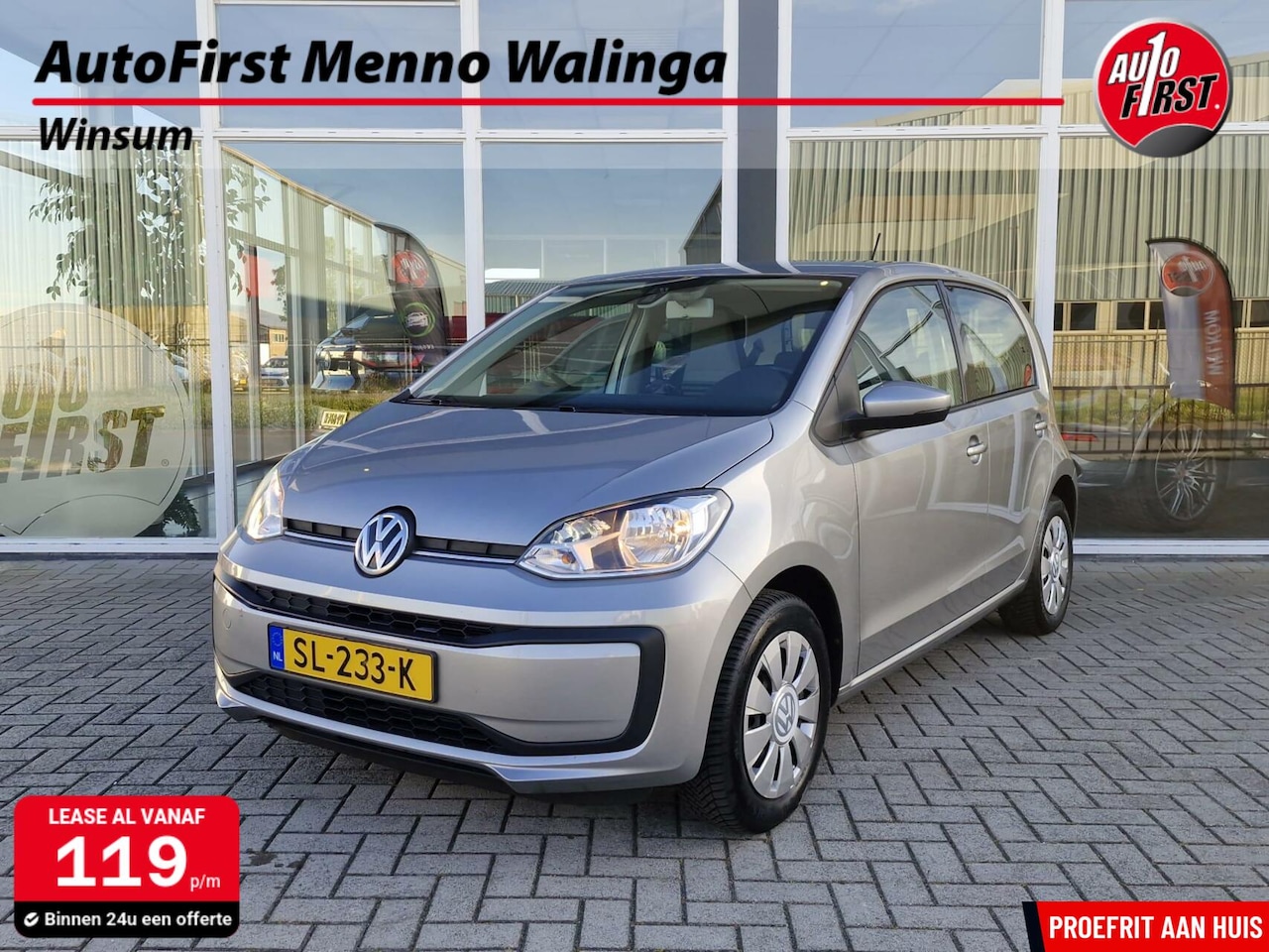 Volkswagen Up! - 1.0 BMT move up! Achteruitrijcamera | Cruise | Airco | PDC | - AutoWereld.nl