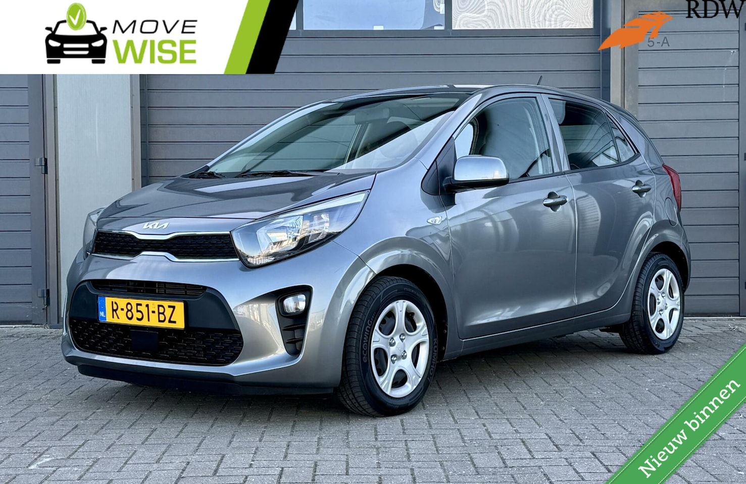 Kia Picanto - 1.0 DPi ComfortLine | Lage KM NAP ! | NIEUWSTAAT | 5 Drs | Airco | Cruise | Garantie t/m 2 - AutoWereld.nl