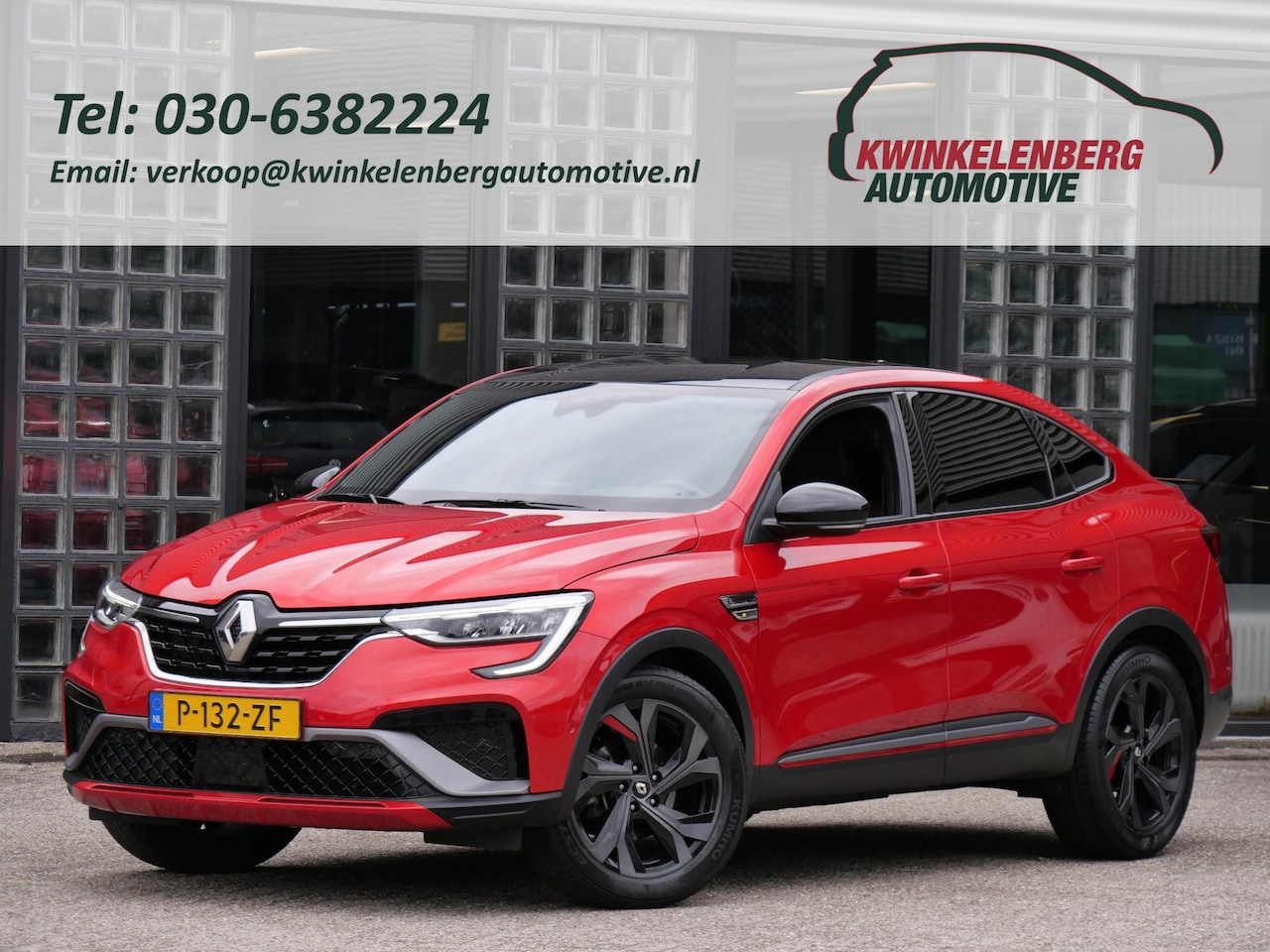 Renault Arkana - 1.6 HYBRID R.S. LINE/ LEER/ BOSE/ PACK LOOK/ TREKHAAK - AutoWereld.nl