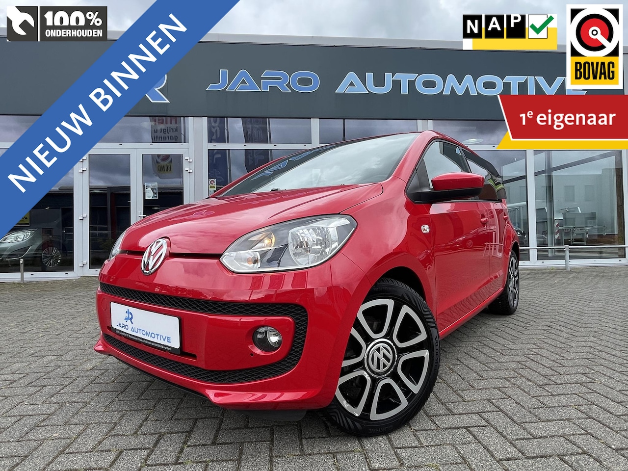 Volkswagen Up! - 1.0 high up! BlueMotion | PDC achter | Cruise control | Navigatie | Extra getint glas acht - AutoWereld.nl