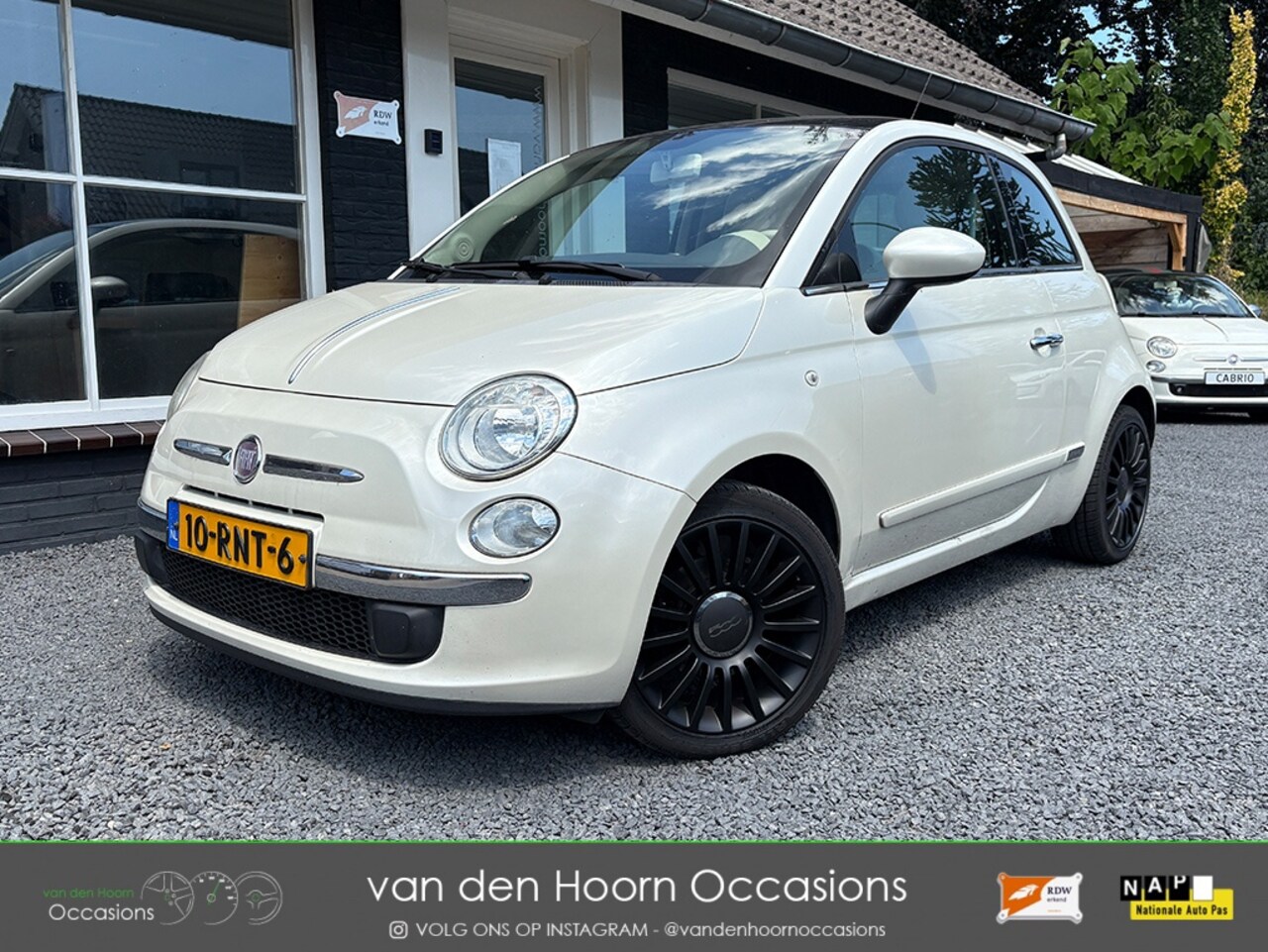 Fiat 500 - PANODAK | AIRCO | PARELMOER | NAP | NW APK - AutoWereld.nl