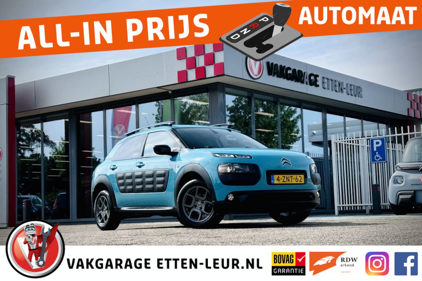 Citroën C4 Cactus - 1.2 e-VTi Shine / CAMERA / TREKHAAK / CRUISE - AutoWereld.nl