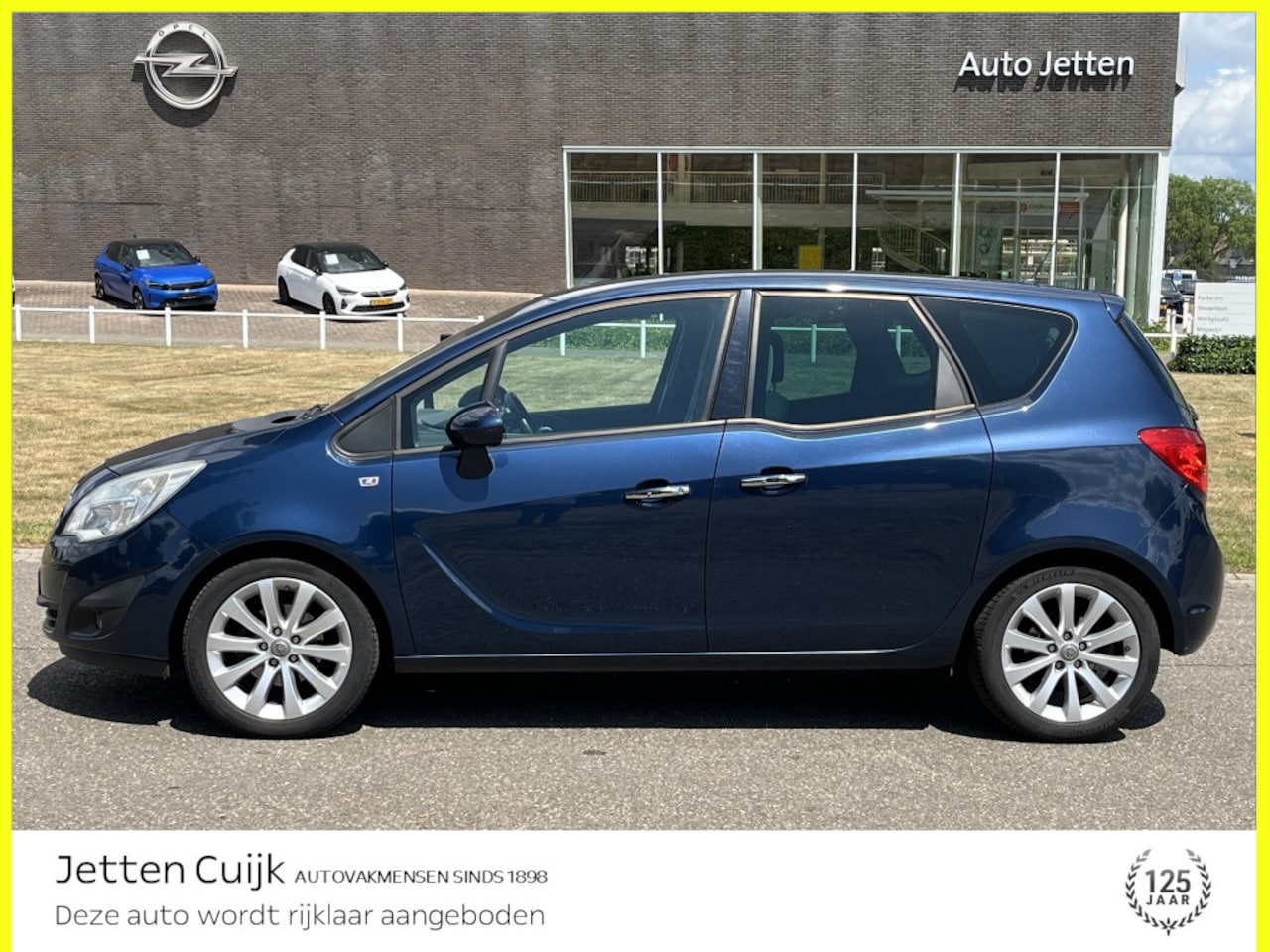 Opel Meriva - 1.4 Turbo Cosmo # Rijklaar # ecc | Parkeersensoren V+A | 1e eige - AutoWereld.nl