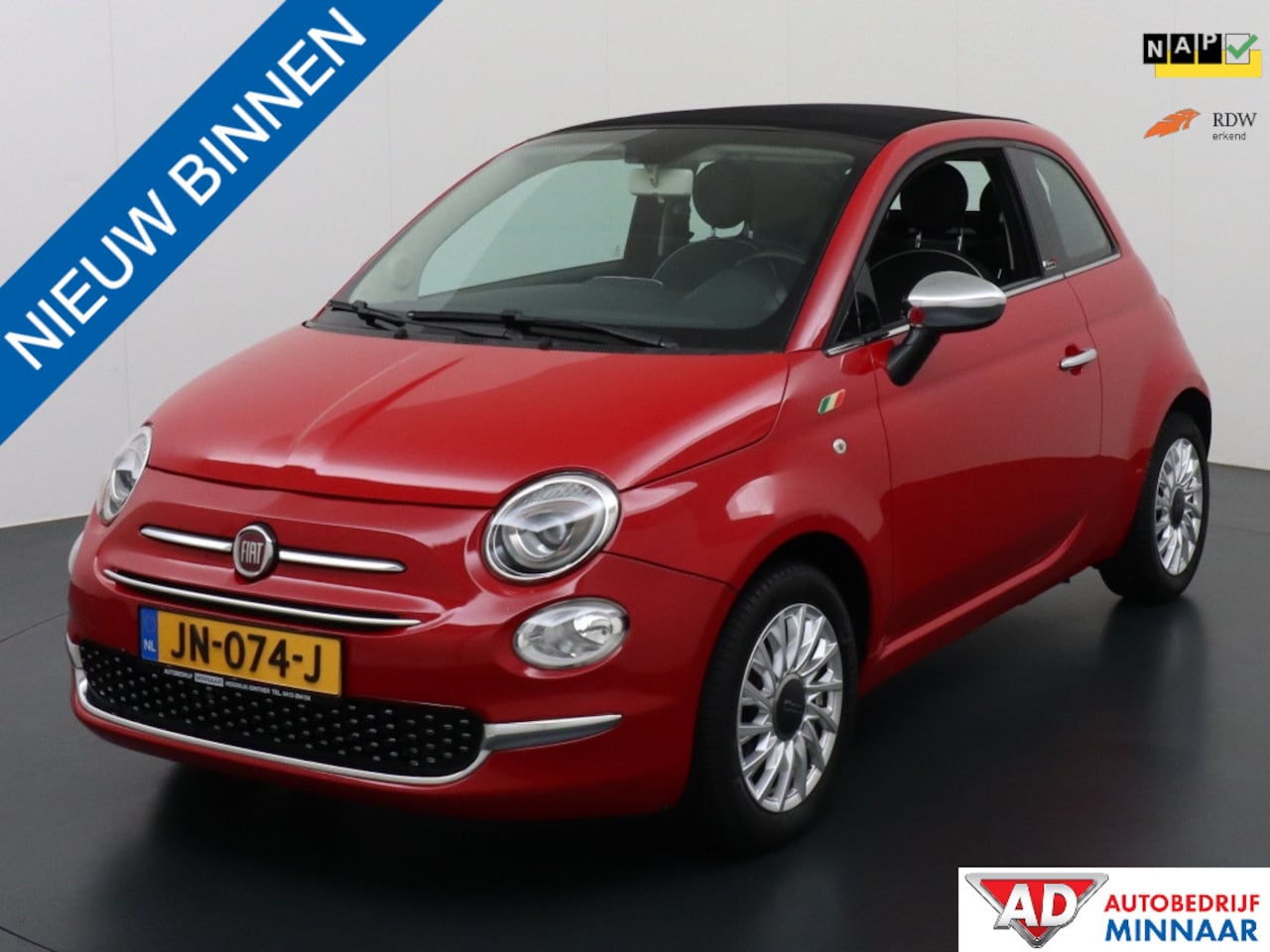 Fiat 500 C - CABRIO 0.9 TwinAir T Lounge - AutoWereld.nl