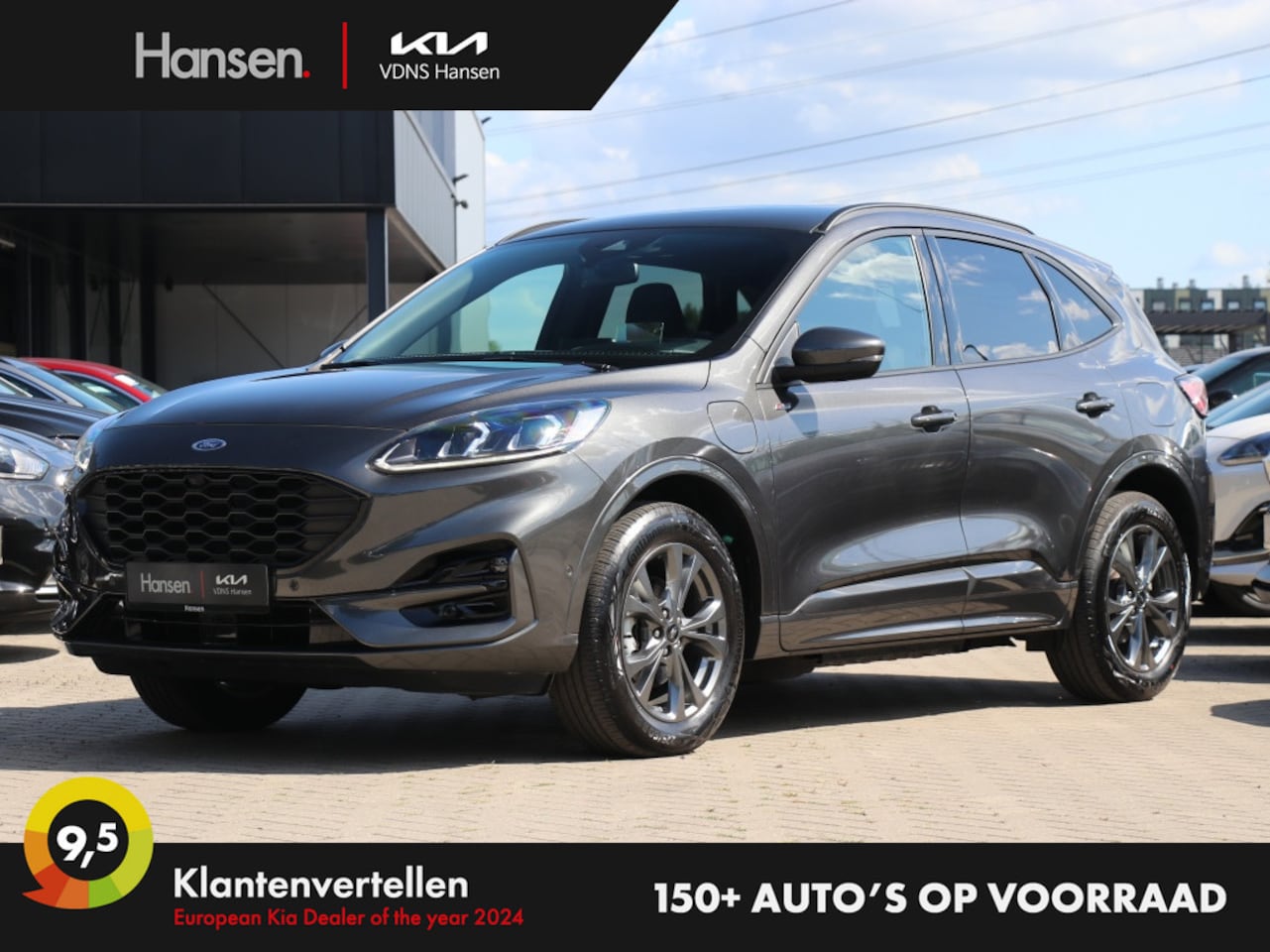 Ford Kuga - 2.5 PHEV ST-Line X I Leder I Head-up I Keyless I Dodehoekdetecti - AutoWereld.nl