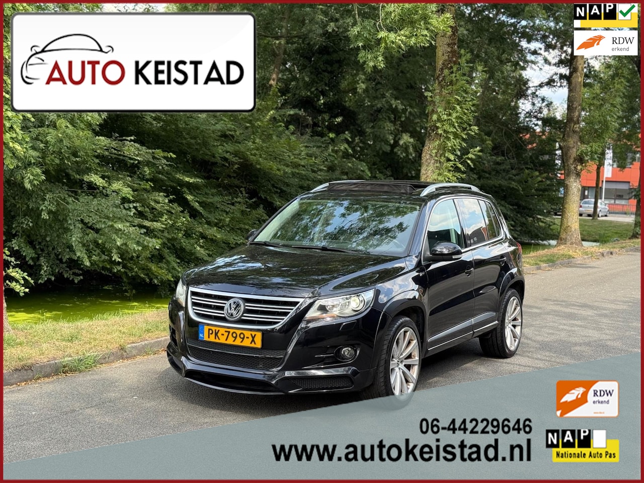 Volkswagen Tiguan - 1.4 TSI 150PK R-LINE XENON/PANORAMA/NAVIGATIE! GEREVISEERDE MOTOR! - AutoWereld.nl