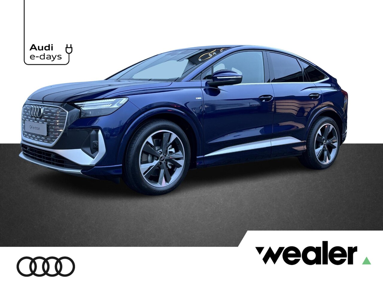 Audi Q4 Sportback e-tron - S edition Q4 e-tron Sportback (A1) e-tron 45 210k Audi Q4 Sportback e-tron S Edition Q4 e- - AutoWereld.nl
