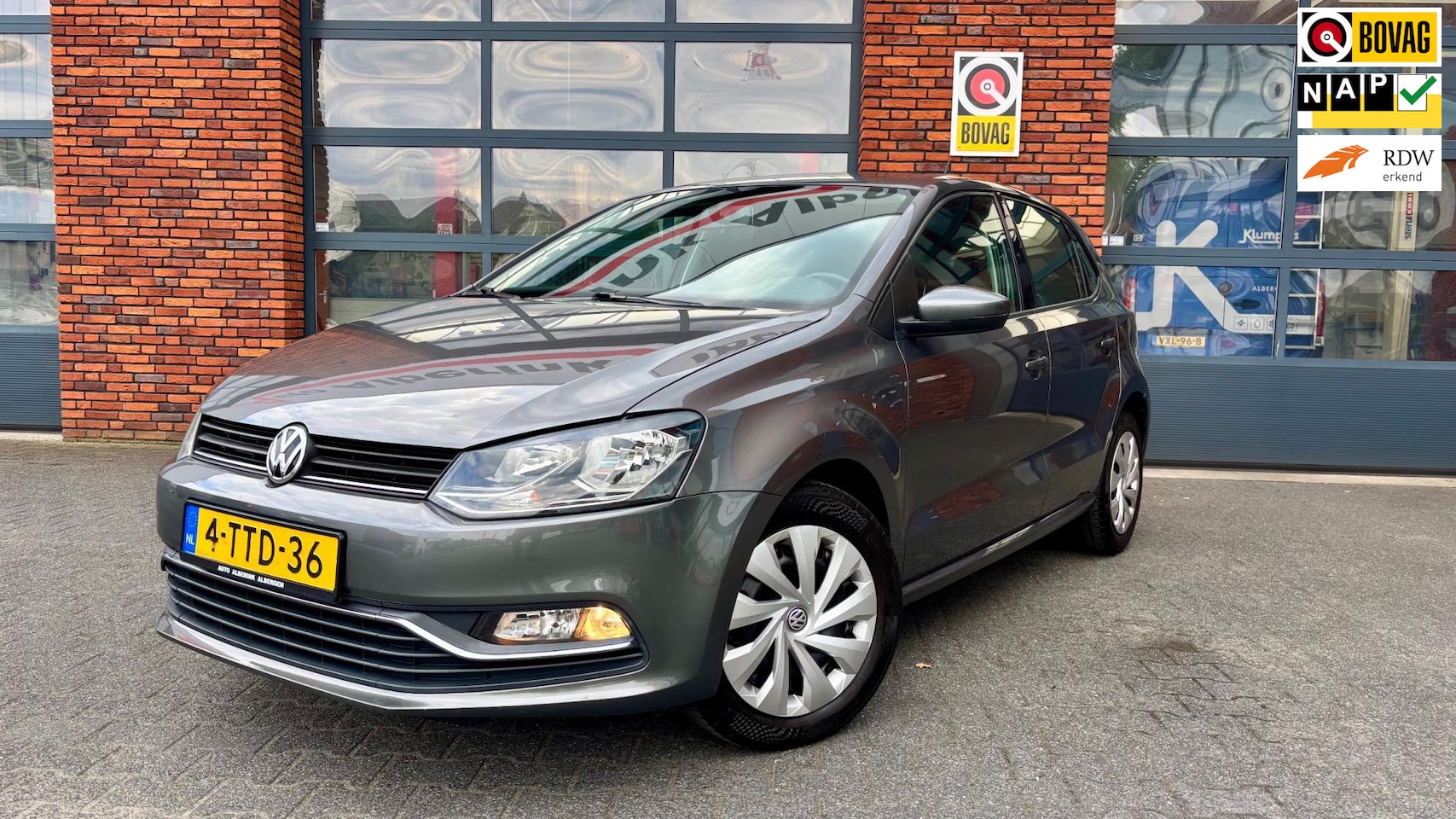 Volkswagen Polo - 1.2 TSI Comfortline|Facelift|Cruise control|Lederen stuur - AutoWereld.nl