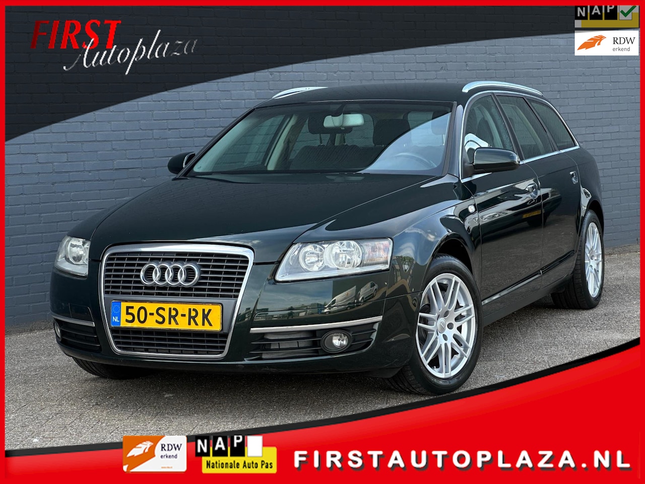 Audi A6 Avant - 2.0 TFSI Pro Line Business NAVI/CRUISE/6-BAK/AIRCO | NETTE AUTO ! - AutoWereld.nl