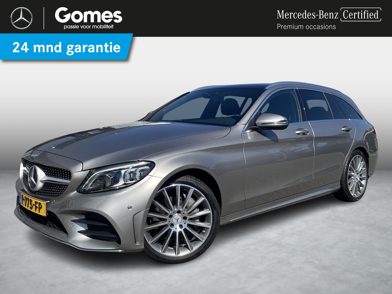 Mercedes-Benz C-klasse Estate - 300 e AMG | Panoramadak | Trekhaak | Dodehoek | Multibeam LED | Lane Assist - AutoWereld.nl