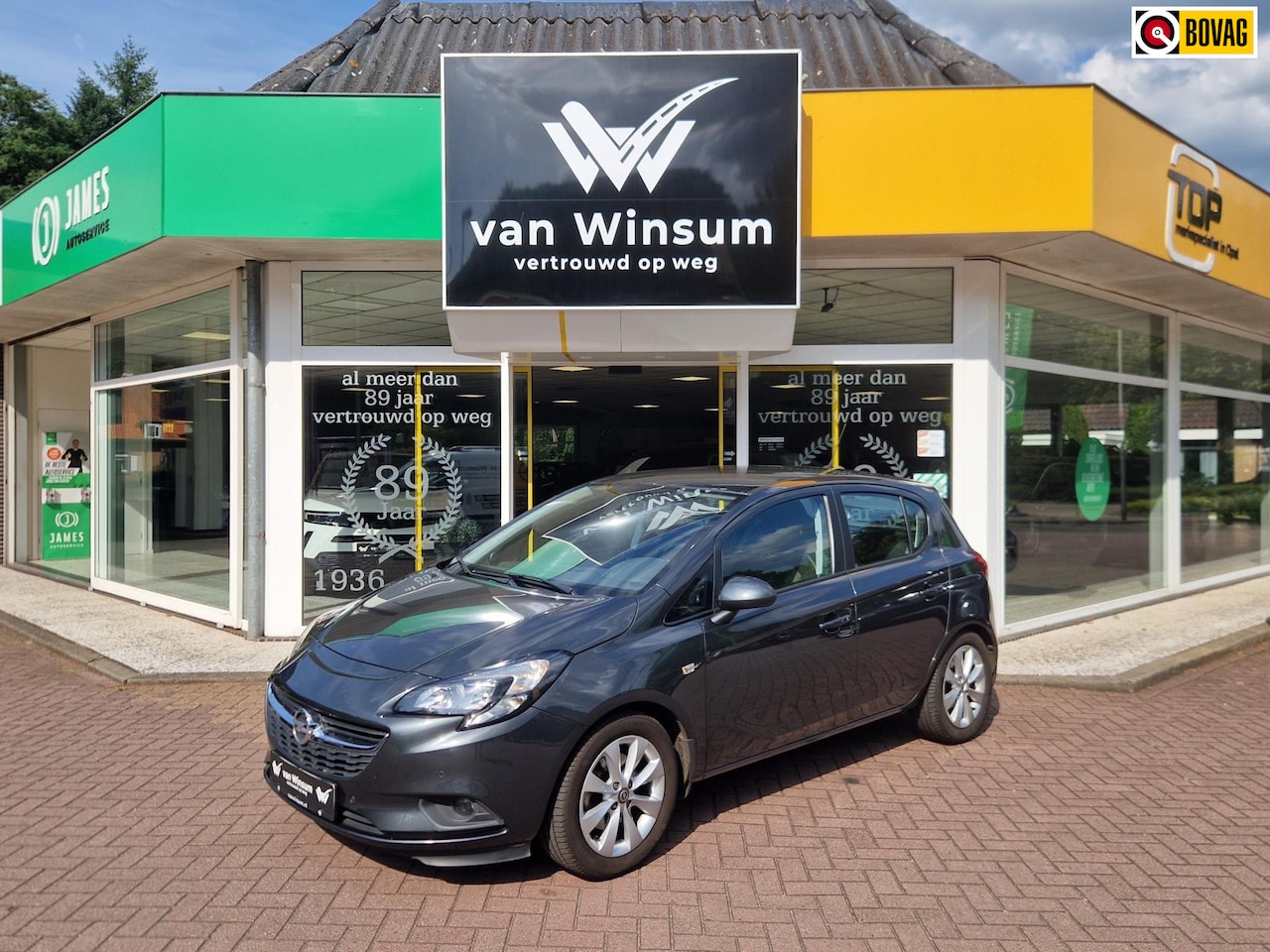 Opel Corsa - 1.0 Turbo Edition Trekhaak Armsteun Park Pilot voor + achter - AutoWereld.nl