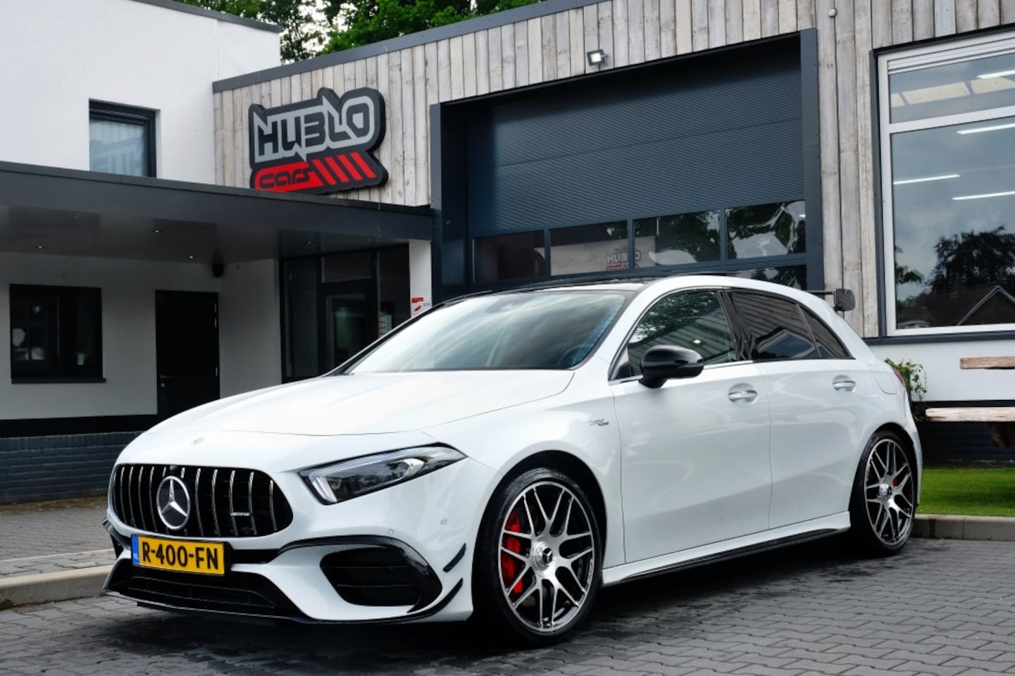 Mercedes-Benz A-klasse - A45 S AMG 4M+ fabrieksgarantie, Pano, Kuipstoelen - AutoWereld.nl