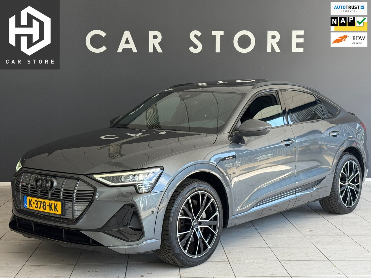 Audi e-tron Sportback - 55 QUATTRO S-Edition 95 kWh 89% SOH 21Inch|Sportstoelen - AutoWereld.nl