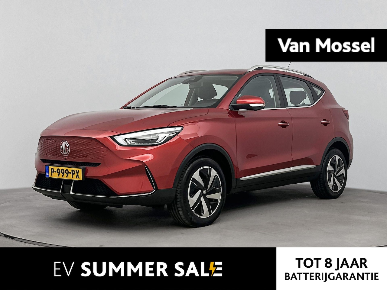 MG ZS - EV Long Range Luxury 70 kWh 157PK | Navigatie | Schuif/-Kanteldak | Leder | 360 Graden Cam - AutoWereld.nl