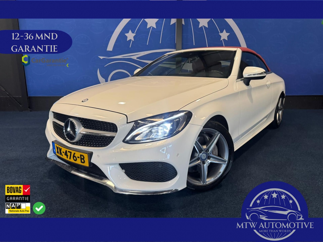 Mercedes-Benz C-klasse Cabrio - 200 AMG / EDITION 1 / DESIGNO / UNIEKE AUTO - AutoWereld.nl