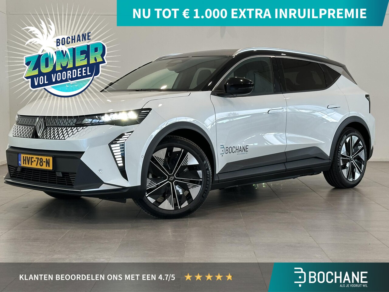 Renault Scenic E-Tech - EV87 220 Long Range Techno | Pack Comfort Premium | Pack Advanced Driving Assist & Augment - AutoWereld.nl