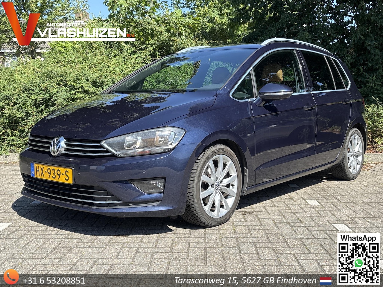 Volkswagen Golf Sportsvan - 1.6 TDI Business Edition | Leder | Climate | Cruise | Navi | Camera | Stoelverwarming | - AutoWereld.nl