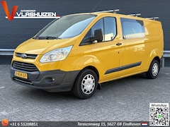 Ford Transit Custom - 290 2.0 TDCI L2H1 Dubbel Cabine | € 7.350, - NETTO | Euro 6 | Airco | Cruise | PDC | Trekh
