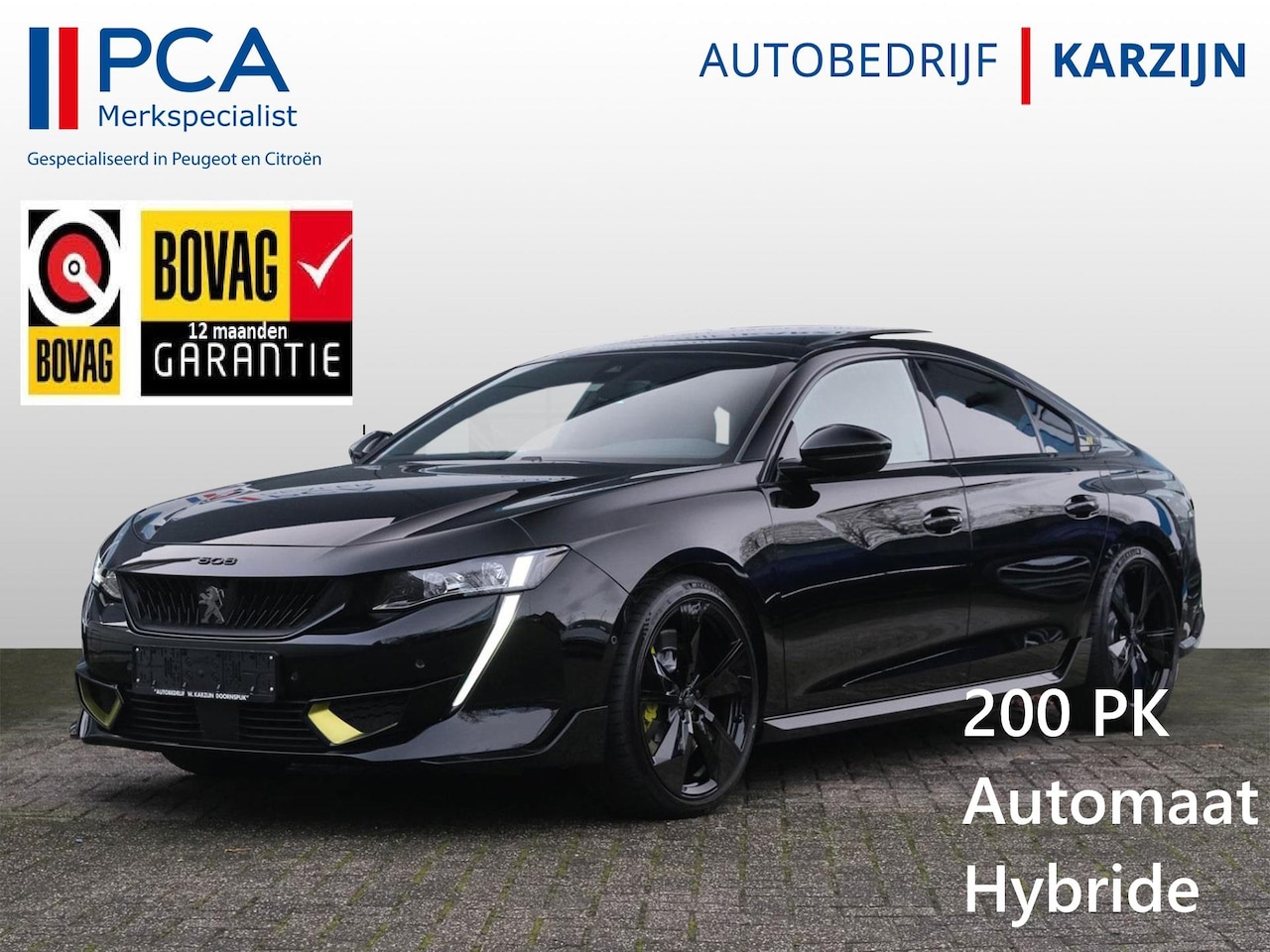 Peugeot 508 - 1.6 HYbrid Peugeot Sport Engineered - AutoWereld.nl