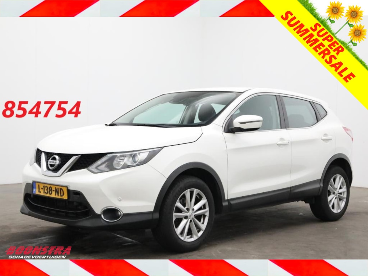Nissan Qashqai - 1.2 Aut. Business Edition Navi Clima Cruise Camera SHZ DPC 108.955 km! - AutoWereld.nl