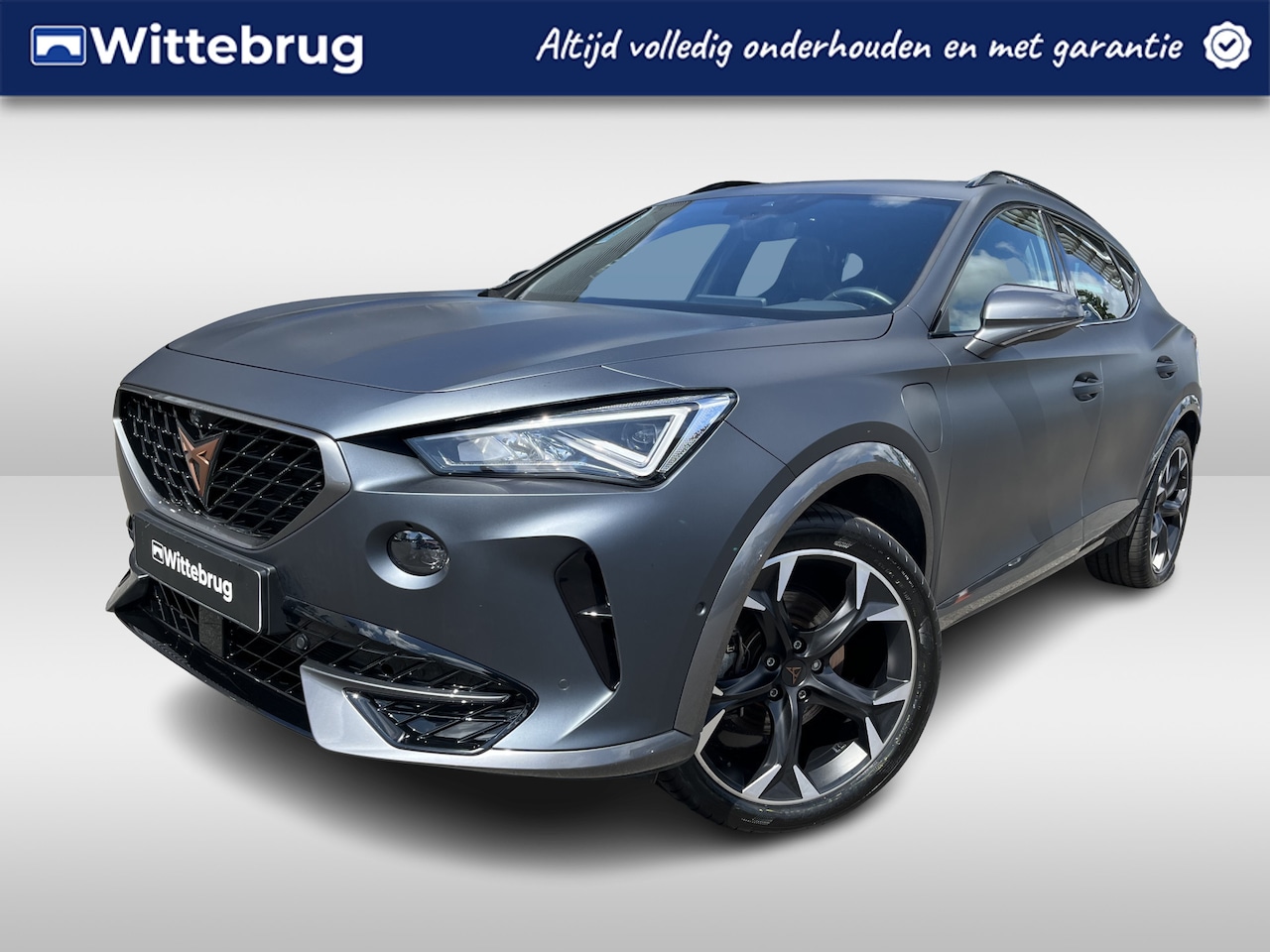CUPRA Formentor - 1.4 e-Hybrid 204pk Black Edition DSG Automaat Leder / Panoramadak / memory stoelen / 19" / - AutoWereld.nl