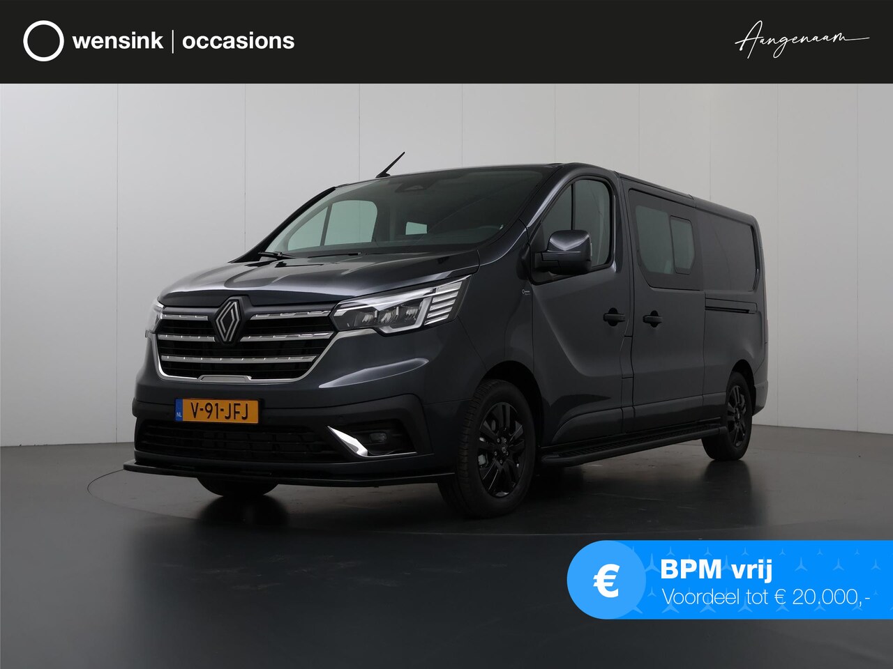 Renault Trafic - 2.0 dCi 170 PK Aut. L2 H1 | DC | ADVANCE EXTRA | 2X ZIJSCHUIFDEUR | SPOILER PAKKET | CAMER - AutoWereld.nl