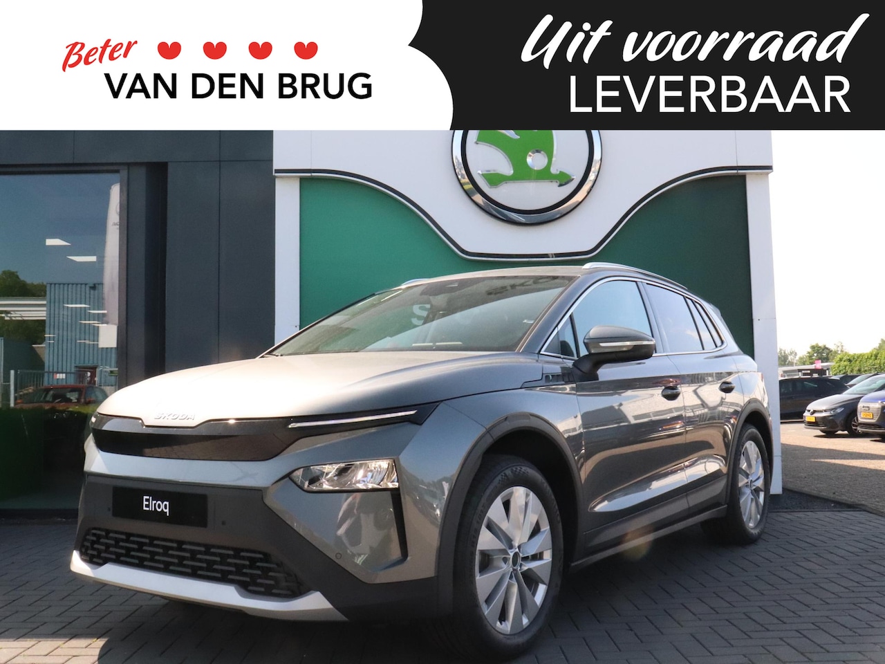 Skoda Elroq - Selection Elektromotor 150 kW / 204 PK SUV Elektri | Trekhaak |  display 13" met Carplay/ - AutoWereld.nl
