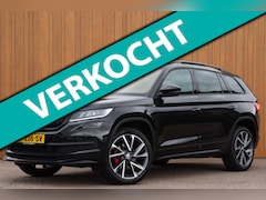 Skoda Kodiaq - 1.5 TSI Sportline Business Org.NL schuifdak el.klep+trekhaak stuur+stoelverw. 2xel.stoel+m