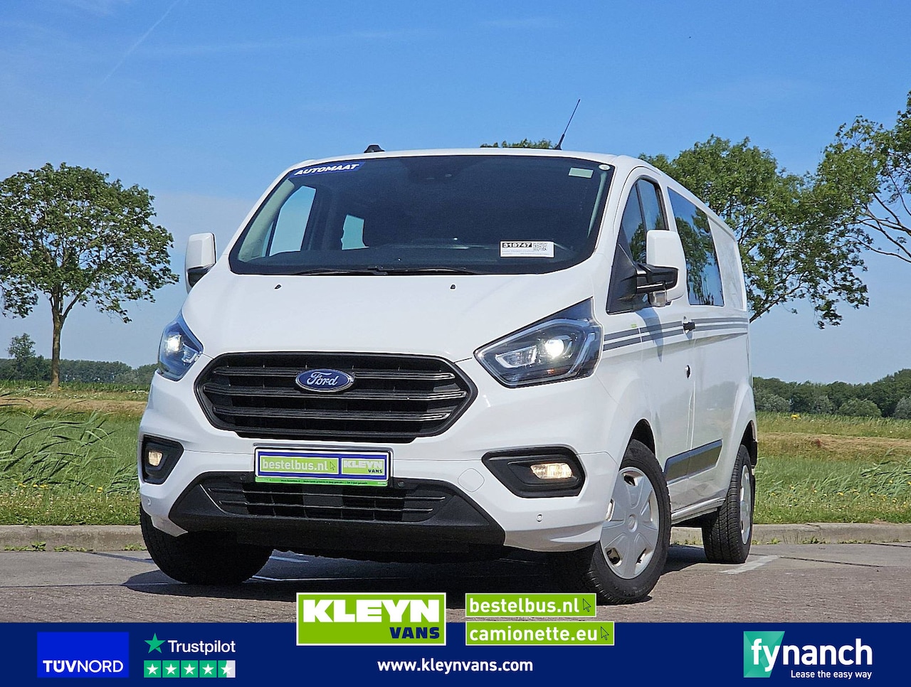 Ford Transit Custom - 2.0 L2H1 Dub.- Cab. Navi - AutoWereld.nl