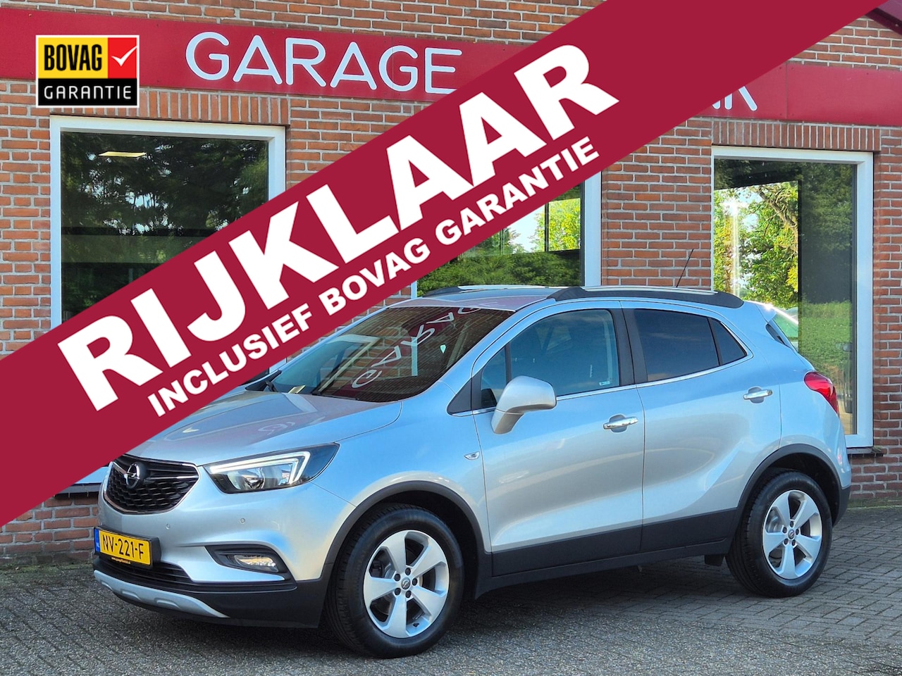 Opel Mokka X - 1.4 Turbo Innovation 140PK 5drs clima, cruise, navi, pdc, camera, keyless, carplay RIJKLAA - AutoWereld.nl