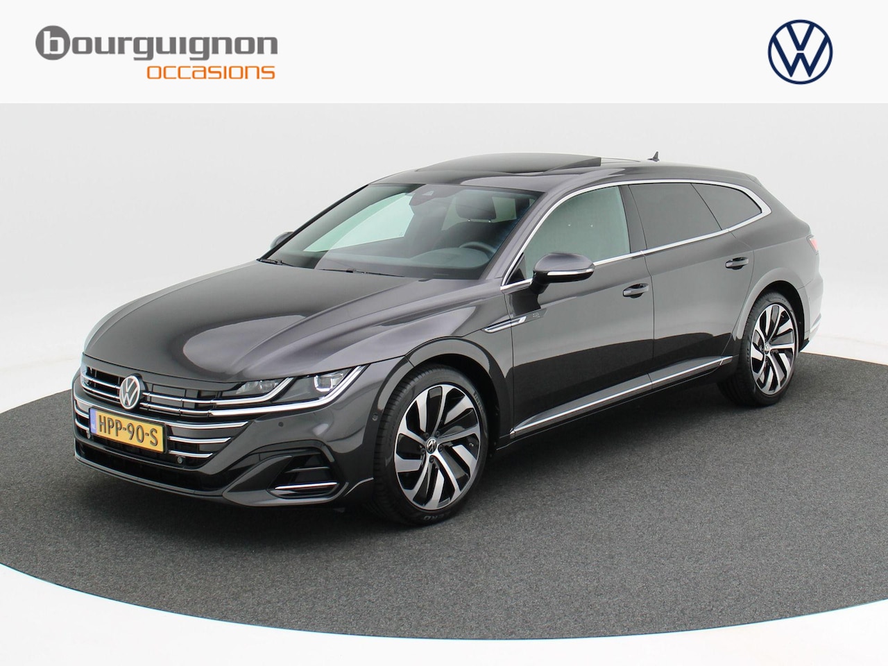 Volkswagen Arteon Shooting Brake - 1.4 TSi 218 Pk Automaat eHybrid R-Line Business+ | Head-Up | Full LED | 360° Camera | Trek - AutoWereld.nl