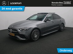 Mercedes-Benz C-klasse - 180 AMG Automaat AMG Line | Night Pakket | Panorama Schuif-Kanteldak | 19 Inch AMG Velgen