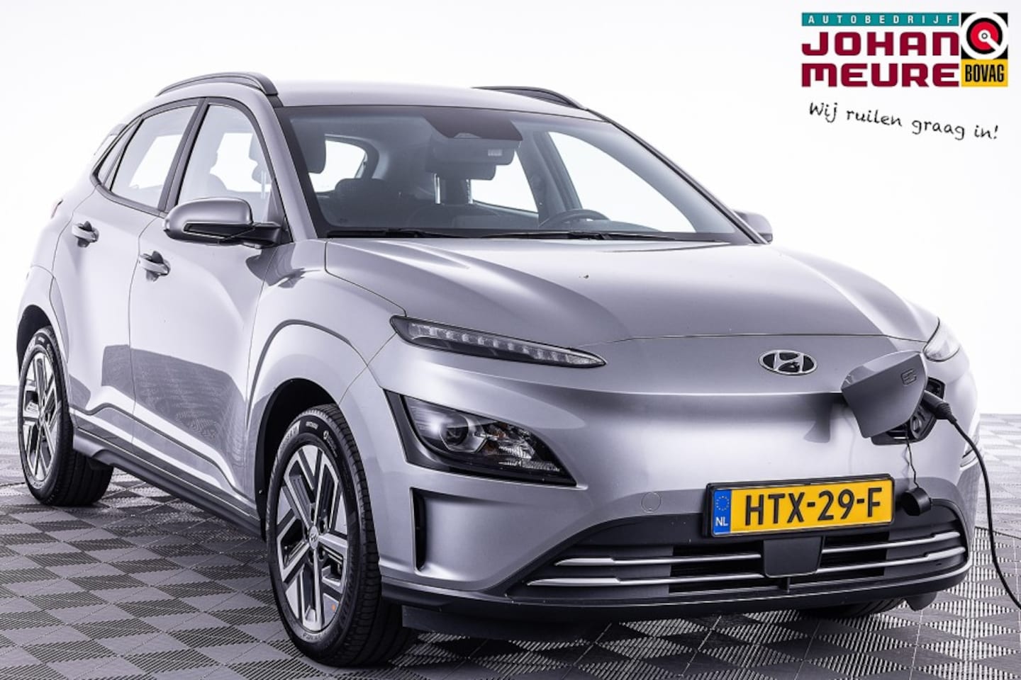 Hyundai Kona Electric - EV Fashion 39 kWh | SOH 100% | 3 Fase | CARPLAY | ECC | VELGEN - AutoWereld.nl