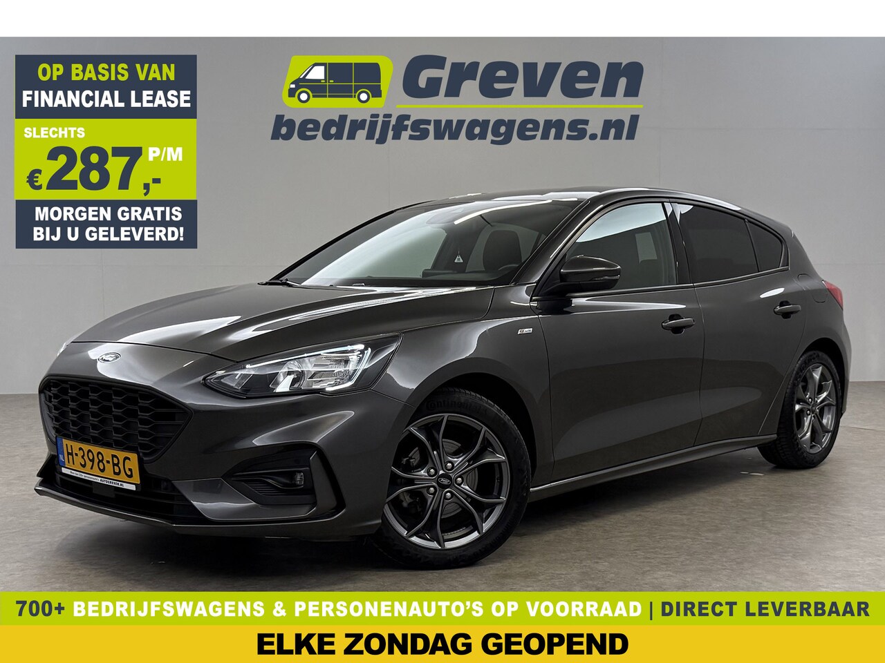 Ford Focus - 1.0 EcoBoost ST Line Business LED Carplay Clima Cruise Navi PDC 17''LMV - AutoWereld.nl